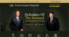 Desktop Screenshot of fjrcriminaldefense.com