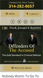 Mobile Screenshot of fjrcriminaldefense.com